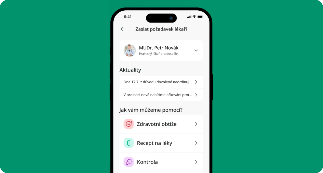 Patient request management in a digital healthcare platform